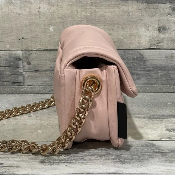 MARC JACOBS  Mini Pillow Leather Shoulder Bag - Pink NWOT - Picture 3 of 13
